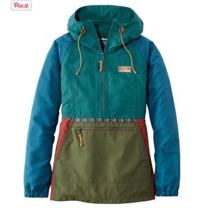 NWT LLbean Women's Mountain Classic Anorak